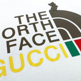 Front view of Gucci luxury clothing with relaxed-fit cut