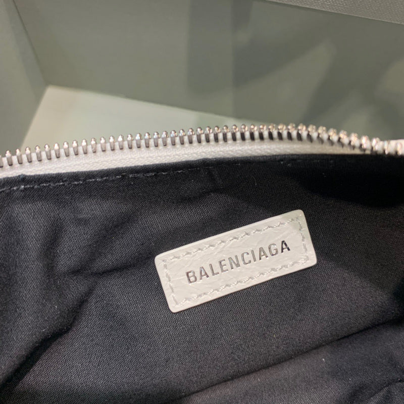 Modern Faux Leather Handbag - Signature Hardware Accents | Women's Fashion Handbag #387 - alternate angle view (image 8) of designer-inspired handbag
