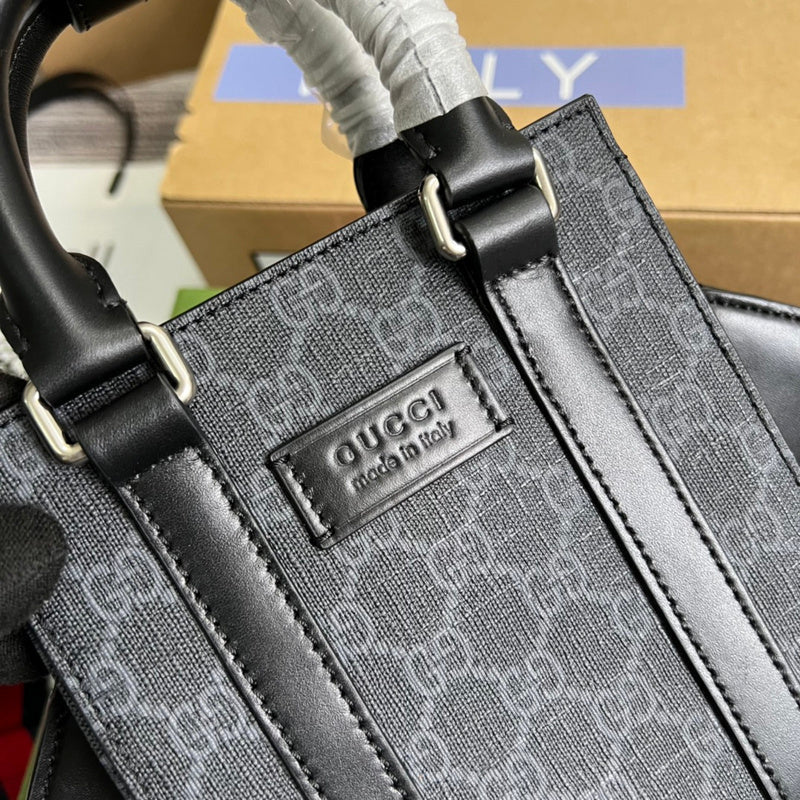 Top view of refined classic women's handbag – women's statement bag