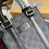 Top view of refined classic women's handbag – women's statement bag