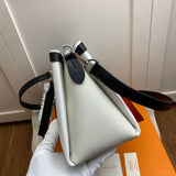 Back view of classic elevated women's handbag – women's premium purse