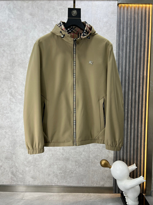 Burberry clothing close-up — premium authentic designer style