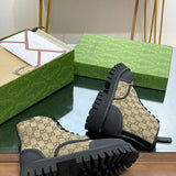 Gucci sneakers detailed view showing premium designer craftsmanship
