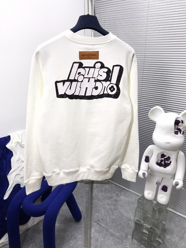 Side profile of Louis Vuitton luxury clothing with streetwear-inspired cut