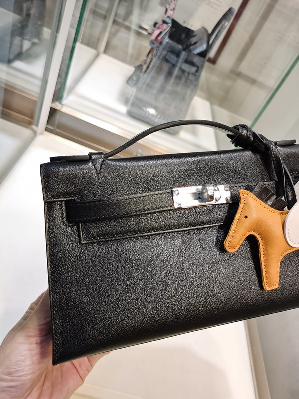 Sculpted bag shown from front angle