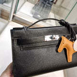 Sculpted bag shown from front angle