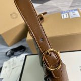 Interior view of refined classic women's handbag – women's designer-style accessory