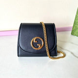 Front view of chic structured women's handbag – women's luxury accessory