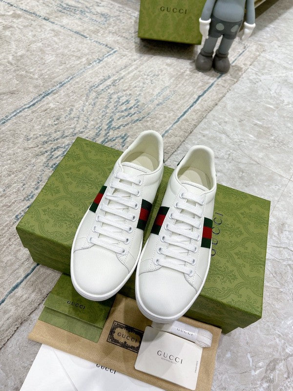 Gucci fresh white-and-black luxury sneakers view 6 streetwear statement look