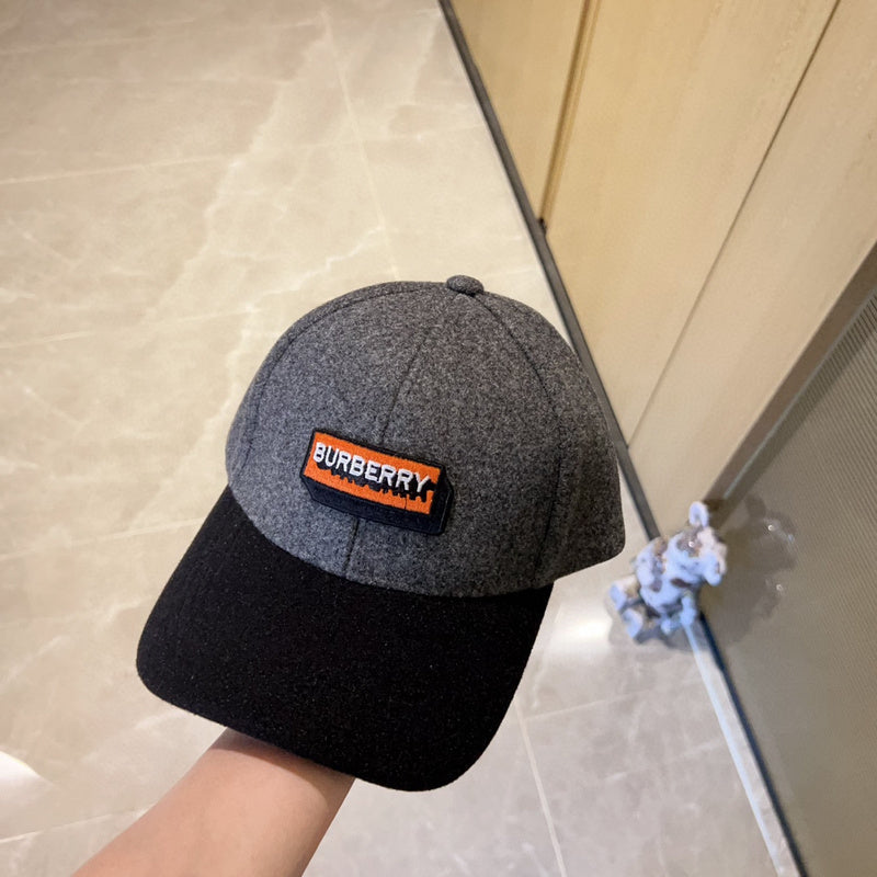 Full view of Burberry unisex cap