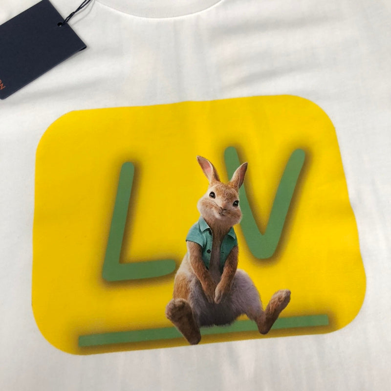 Flat lay presentation of Louis Vuitton cotton t-shirt with everyday silhouette