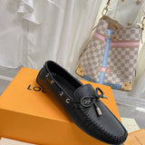 Louis Vuitton White Low-Top Sneakers - Full Silhouette View