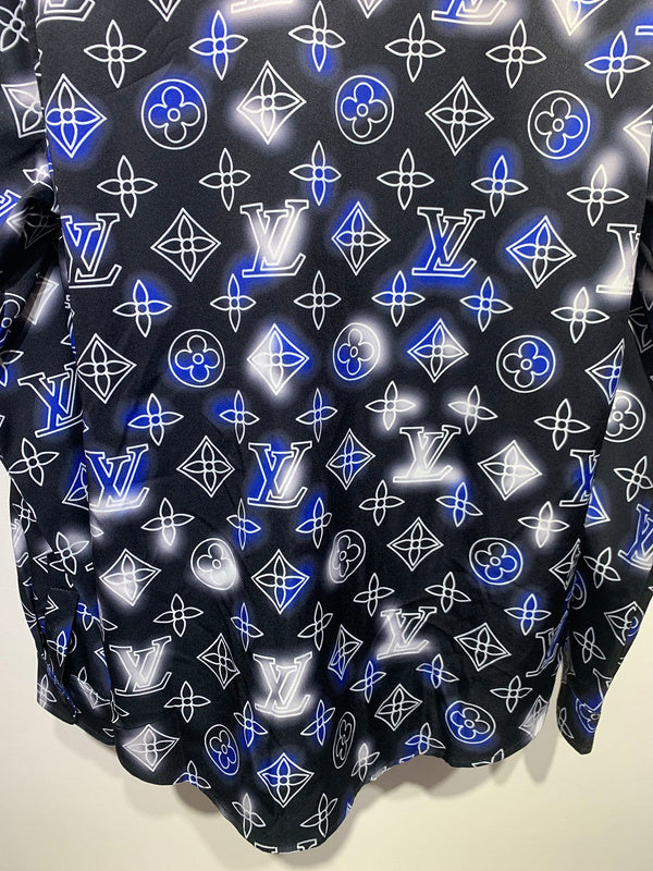 Back view of Louis Vuitton cotton t-shirt with signature branding