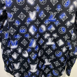 Back view of Louis Vuitton cotton t-shirt with signature branding