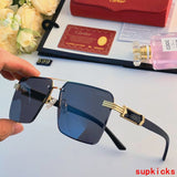 Lifestyle view of Cartier unisex sunglasses