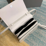 Modern Premium PU Leather Handbag - Polished Finish | Women's Luxury Handbag #651 - back view (image 4) of designer-inspired handbag