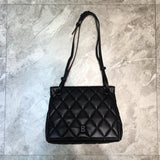 Sleek Premium PU Leather Handbag - Polished Finish | Women's Statement Accessory #788 - side angle view (image 2) of designer-inspired handbag