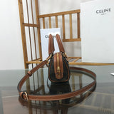 Handle and strap detail of signature classic women's handbag – women's everyday handbag