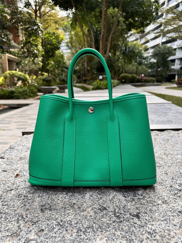 Statement handbag styled for everyday wear