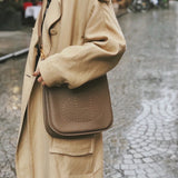 Close-up detail of minimalist bag design