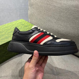 Gucci two-tone luxury sneakers view 9 sleek tonal finish