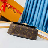 Styled lifestyle shot of refined everyday-luxe women's handbag – women's luxury handbag
