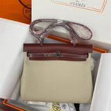 Close-up detail of classic bag design