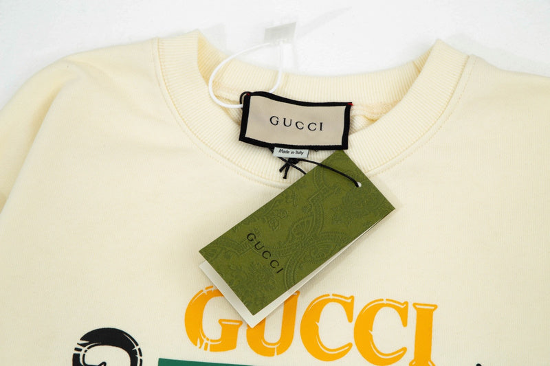 Full styled look of Gucci luxury clothing with tailored silhouette