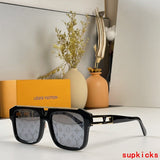 Side view of Louis Vuitton unisex sunglasses