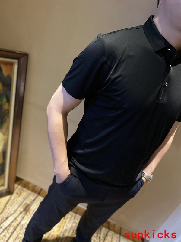 Side profile of Moncler luxury clothing with tailored silhouette