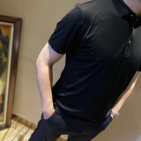 Side profile of Moncler luxury clothing with tailored silhouette