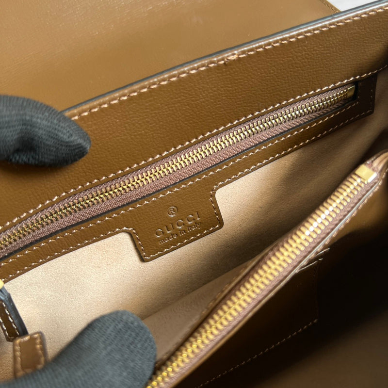 Interior view of understated premium bag