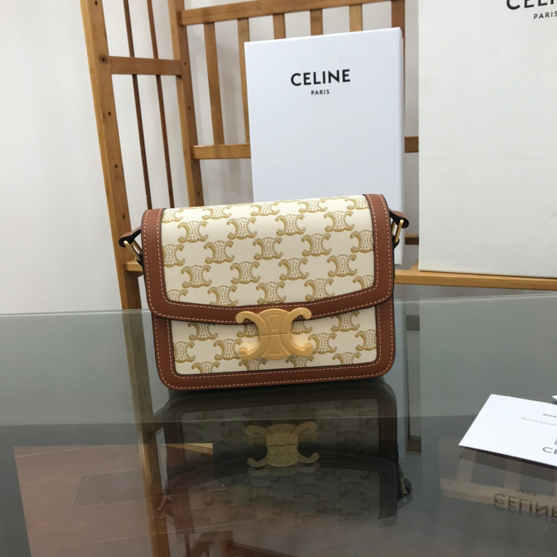 Front view of signature elevated women's handbag – women's designer-style accessory