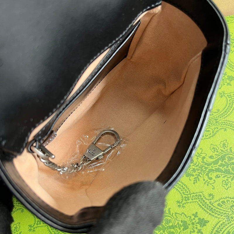 Interior view of everyday-luxe polished women's handbag – women's statement bag