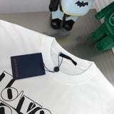 Side profile of Louis Vuitton cotton t-shirt with tailored silhouette