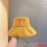 Close-up detail view of Louis Vuitton unisex cap