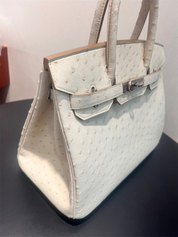 Close-up detail of structured bag design