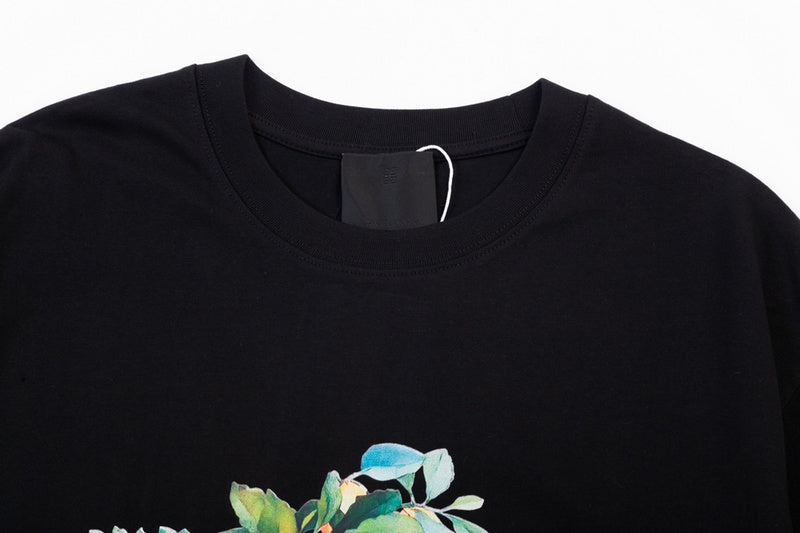 Side profile of Givenchy luxury clothing with monogram-inspired silhouette