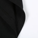 Close-up of Balenciaga t-shirt craftsmanship