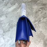 Modern Vegan Leather Handbag - Modern Structured Build | Women's Designer-Inspired Purse #851 - back view (image 4) of designer-inspired handbag