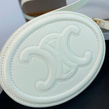 Top view of chic modern women's handbag – women's luxury accessory