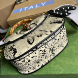 Styled lifestyle shot of statement modern women's handbag – women's everyday handbag