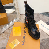 Close-up detail view of Louis Vuitton luxury piece style No.168