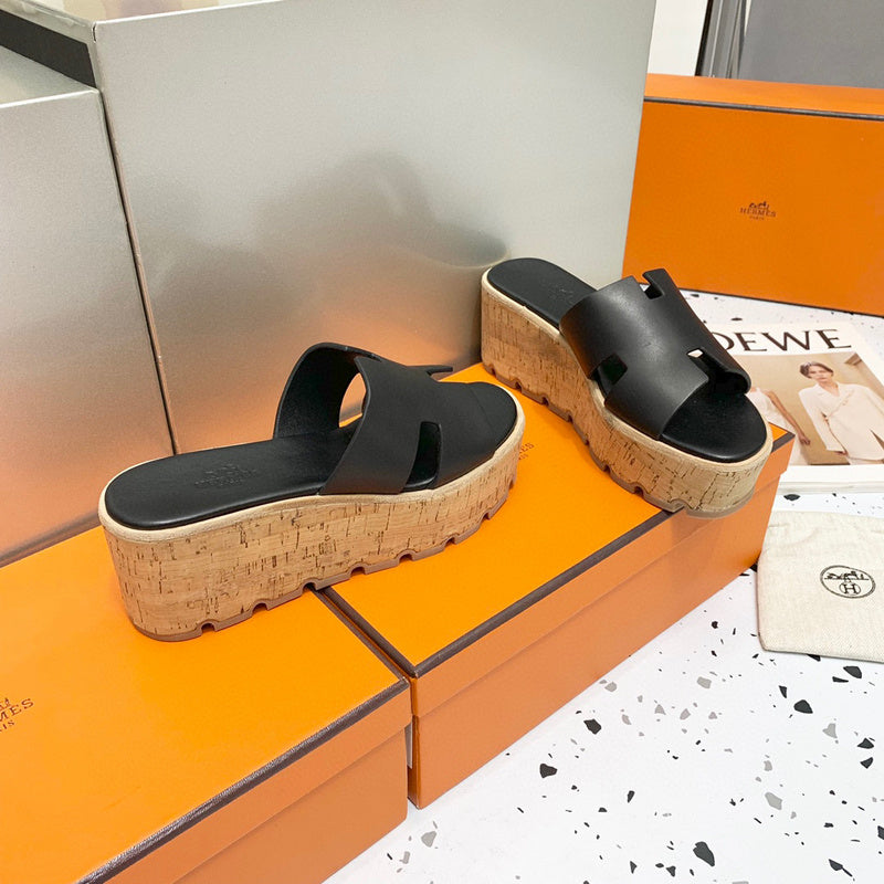 Hermes sandals Style 160 - back heel detail
