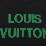 Front view of Louis Vuitton luxury clothing with tailored silhouette