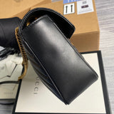 Top view of refined polished women's handbag – women's luxury accessory