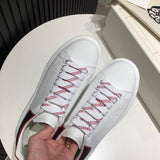 Alexander McQueen classic monochrome luxury sneakers view 6 heritage-inspired look