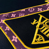 Flat lay presentation of Louis Vuitton cotton t-shirt with contemporary cut