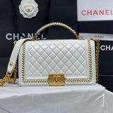 Zivas Charm Polished Finish Everyday Handbag (Refined Practical Design) – Close-Up Detail