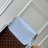  Versatile top-handle bag carried on shoulder